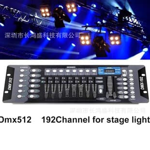 Factory Direct DMX192 Console Cross-Border Supply DMX512 Par Light Controller Dimmer Stage Lighting