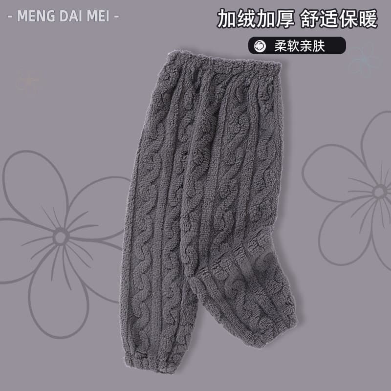Thick Flannel Winter Warm Pants, Children's Sleep Pants for Girls and Boys, New Cold-Proof Home Pants for Mid to Large Kids