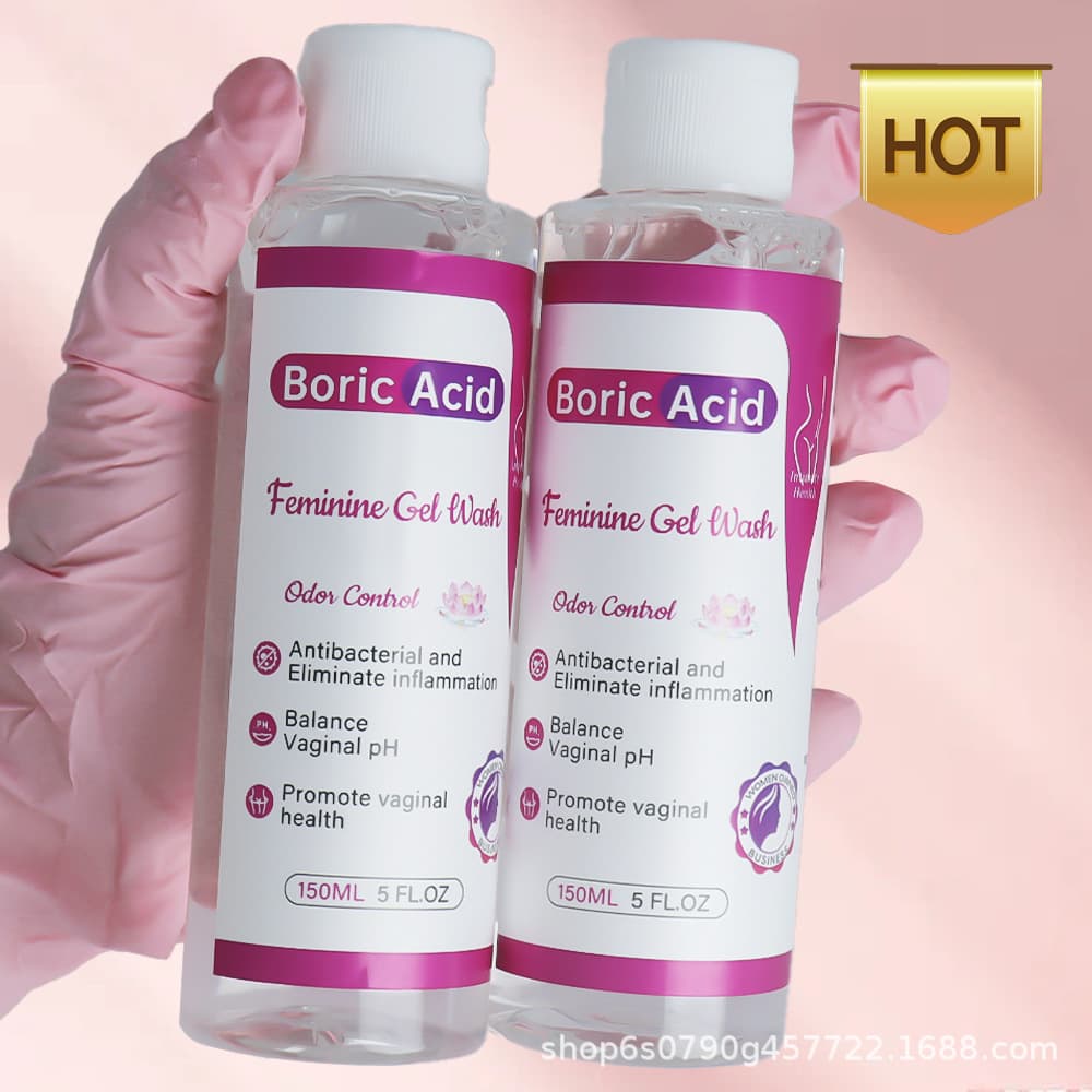 Feminine Gel Yoni Wash Boric Acid Wash Vaginal Boric Acid Solution Cross-Border