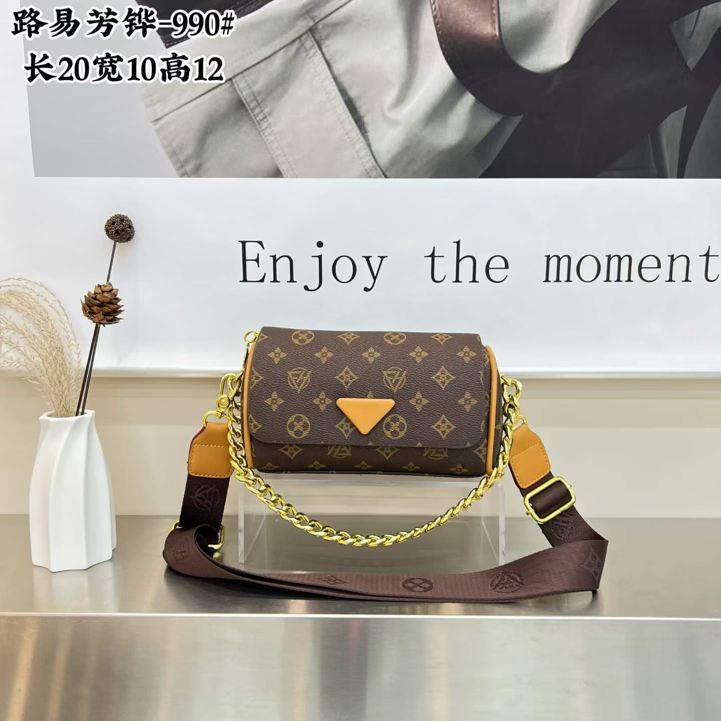 Louis Fanghua cross-border best-selling women's bag 2026 new letter printed shoulder crossbody bag handbag bags wholesale