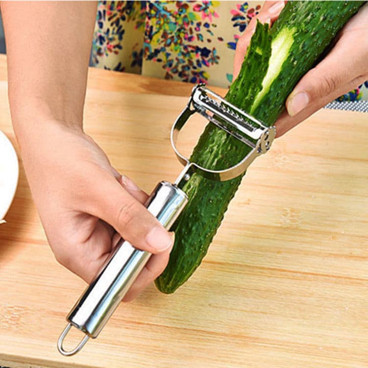 Multi-functional Kitchen Household Potato Shredder, Smiley Face Peeler, Radish Grater