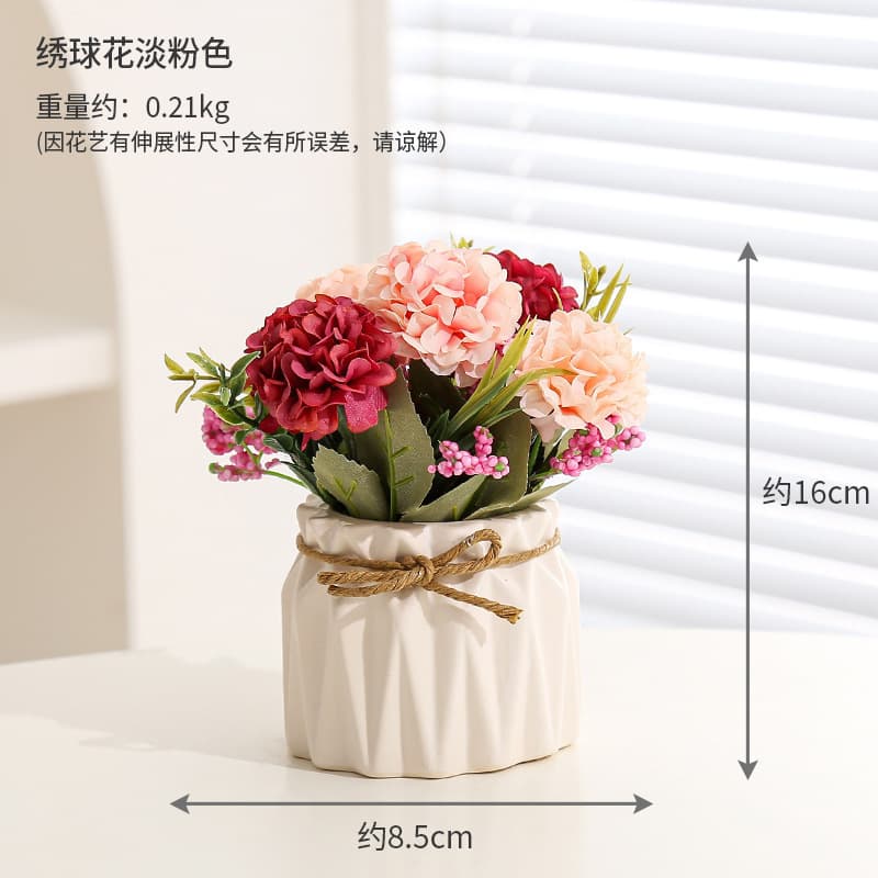 Artificial Sunflower Simulation Plant Decoration for Office Living Room Ornament Faux Flower Potted Plant