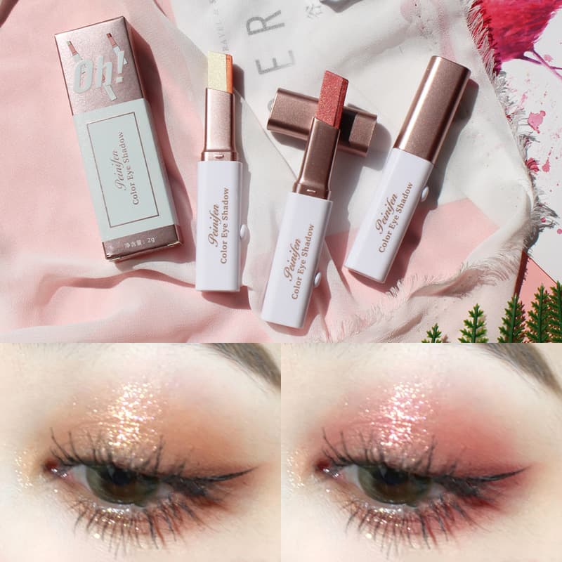 Penifen Dual-Color Eyeshadow Stick - Factory Direct Gradient Eye Enhancer, Smudge-Resistant Lazy Eyeshadow Pencil