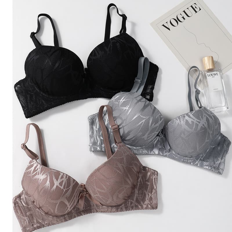 Push-up Bra New Style Cross-border Steel Ring Comfortable Breathable Anti-sagging Bra Southeast Asia Foreign Trade Underwear Wholesale