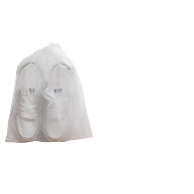 Shoe Storage Bag Shoe Drying Bag Cover Portable Non-Woven White Shoe Anti-Yellowing Sun Protection Thickened Dustproof Anti-Mildew Shoe Cover