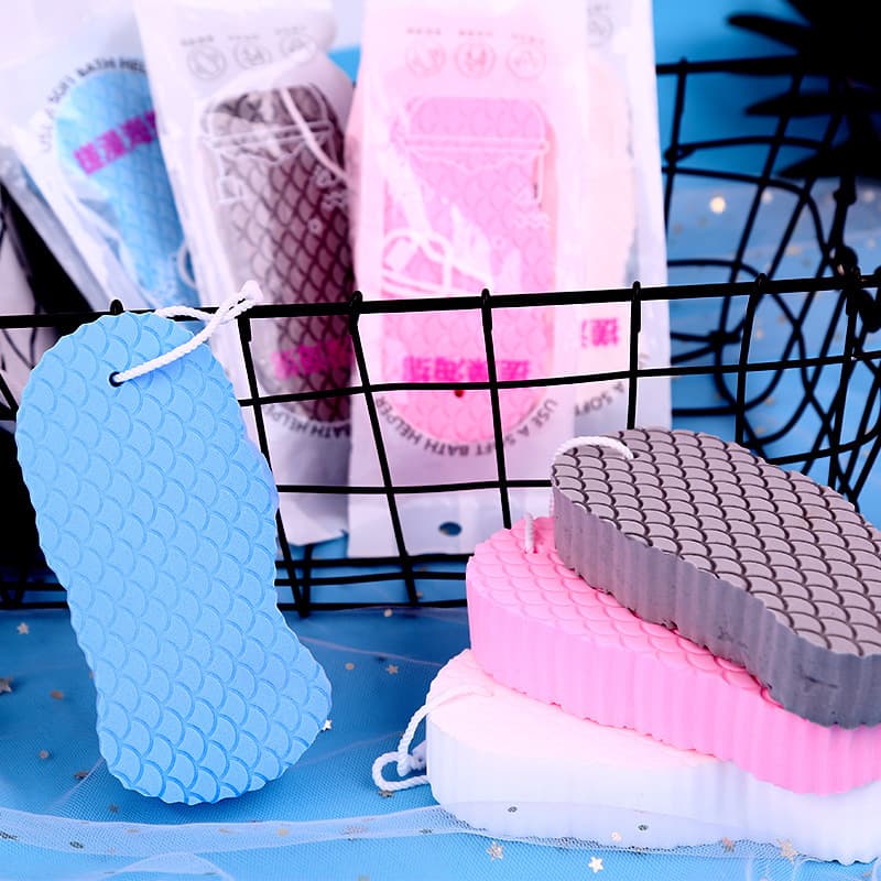 PVA 3D Bath Sponge, Soft and Skin-Friendly, Individually Packaged for Children's Bath Time