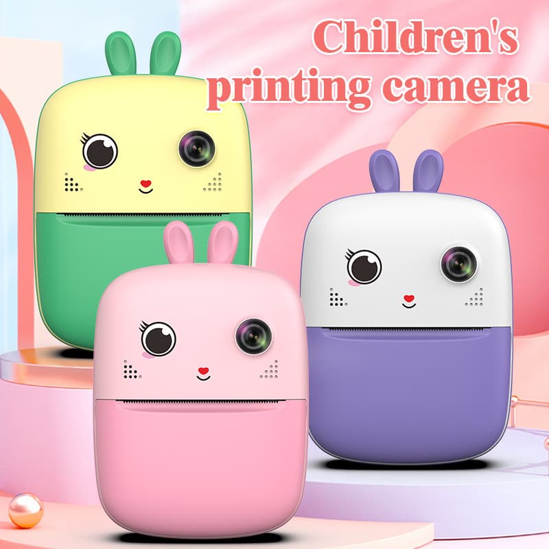 Cross-border Hot Selling Kids Camera, Instant Print, Auto Develop, Print Photos, Polaroid Printer