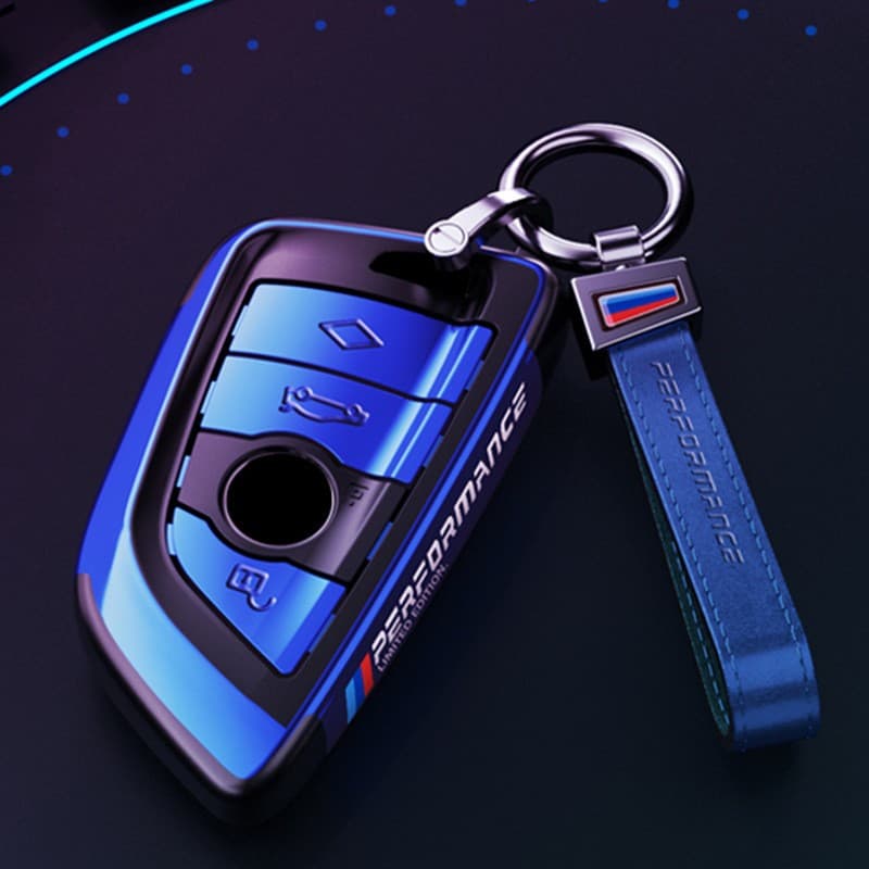 For BMW 5 Series Sport Key Case 3 Series 7 Series Blade X1 X2 X3 X6 Shell BMW Contrast Color Key Cover