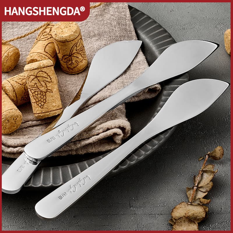 304 Stainless Steel Butter Knife Spreading Knife Western Jam Knife Cheese Cream Knife Bread Spread Spoon