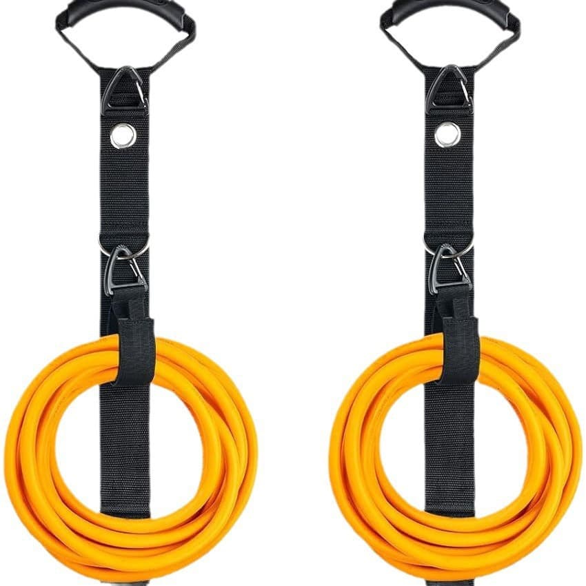 New Cross-Border Adjustable Multi-Function Heavy-Duty Storage Tie-Down Suspension Heavy-Duty Extension Cord Organizer Cable Storage Strap
