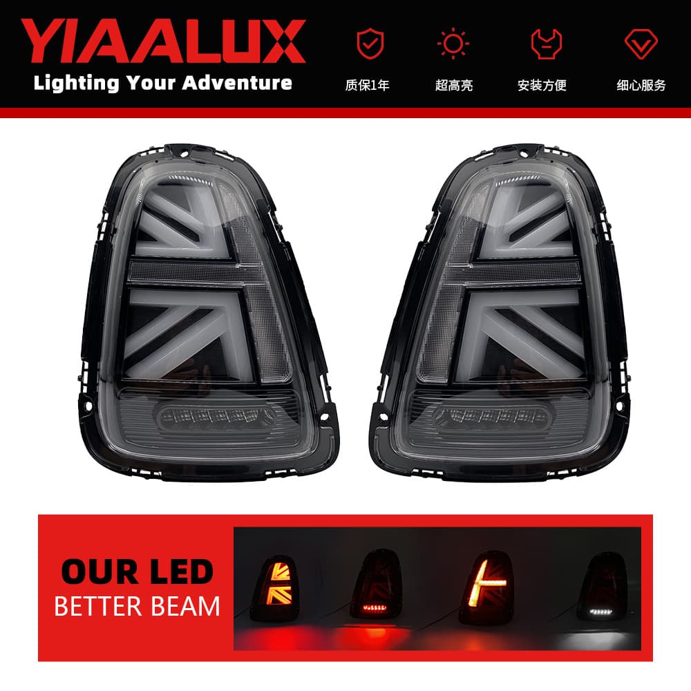 High Quality Tail Light for BMW Mini R56 Plug and Play LED Sequential Brake Turn Signal