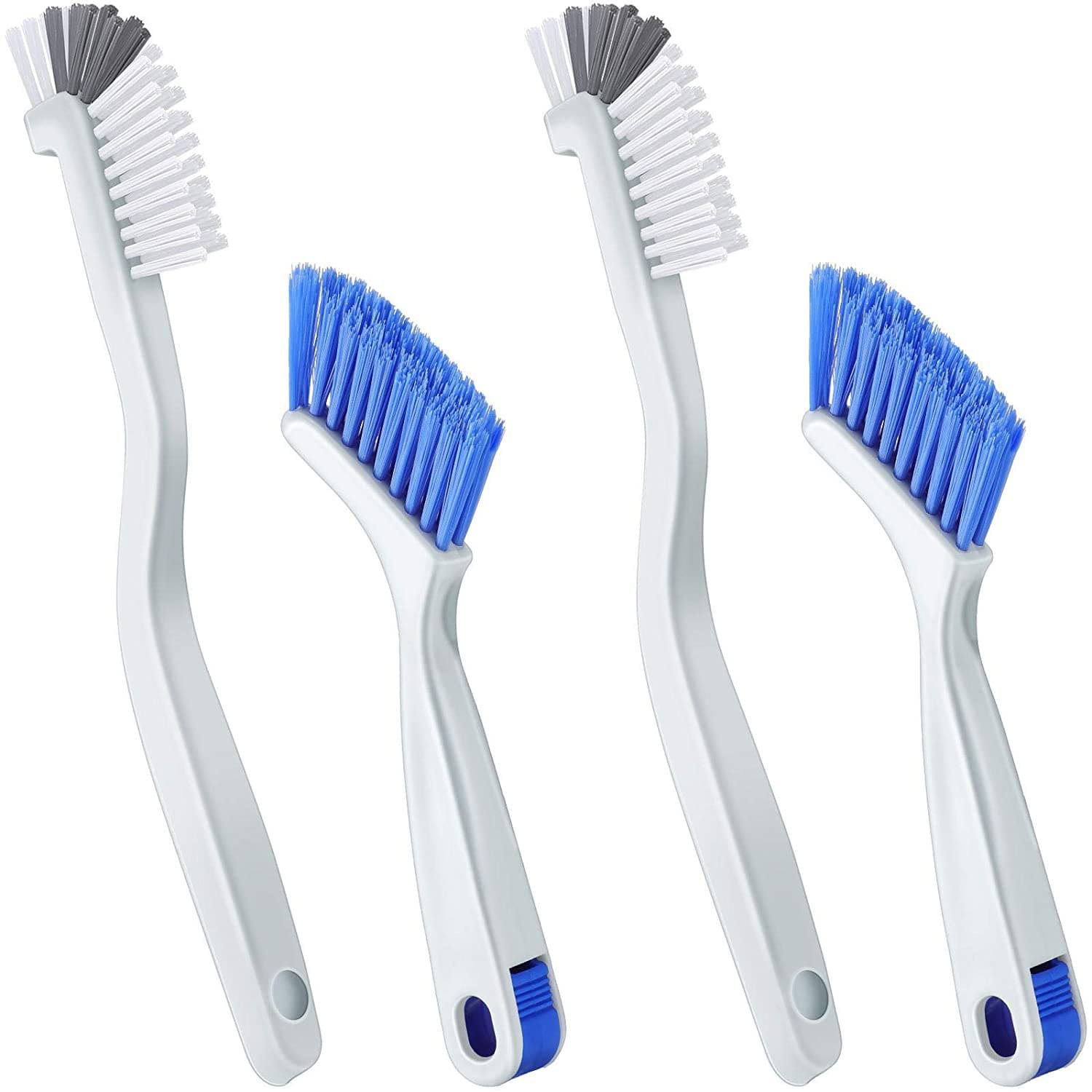 4 Pieces Cleaning Brush, Small Frosted Brush for Cleaning Bottles, Water Bottles, Kitchen Brushes, Edge Corner Grout Bathroom Cleaning Brush