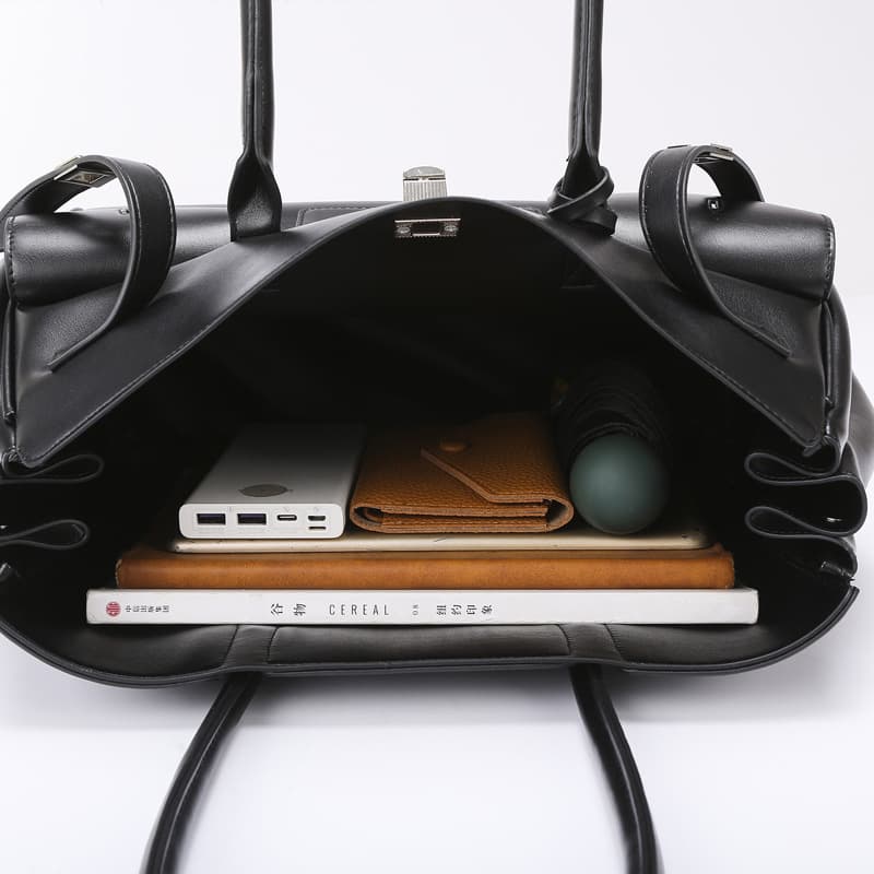 New B-brand Rodeo Women's Tote Bag, Fashionable and Minimalist, Premium Look, Large Capacity Commuter Shoulder Bag