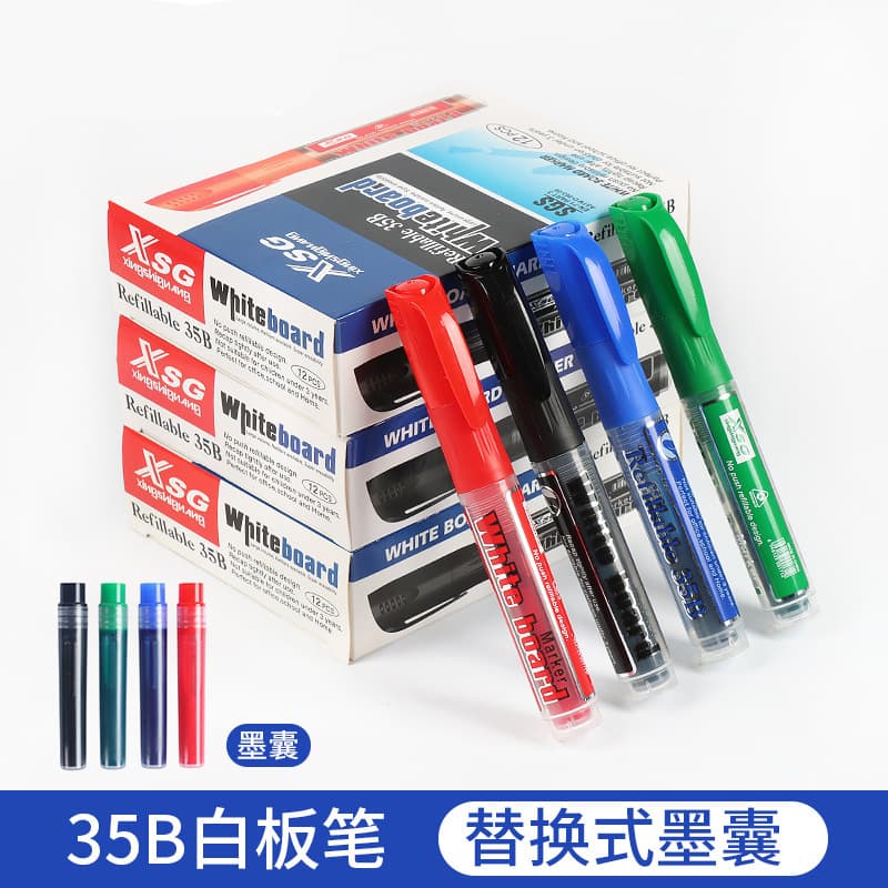 Erasable Whiteboard Marker Green Liquid Ink Whiteboard Marker Replaceable Refill Easy Wipe Children's Whiteboard Marker for Teachers