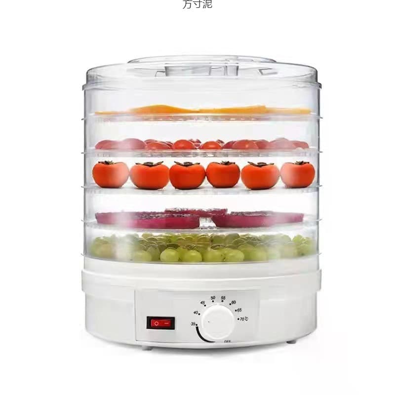 28cm Diameter Mechanical Model Food Dehydrator for Fruits, Meat Slices, Materials, Flower Tea, Tea Leaves, Pet Food, etc., Suitable for Food Factories