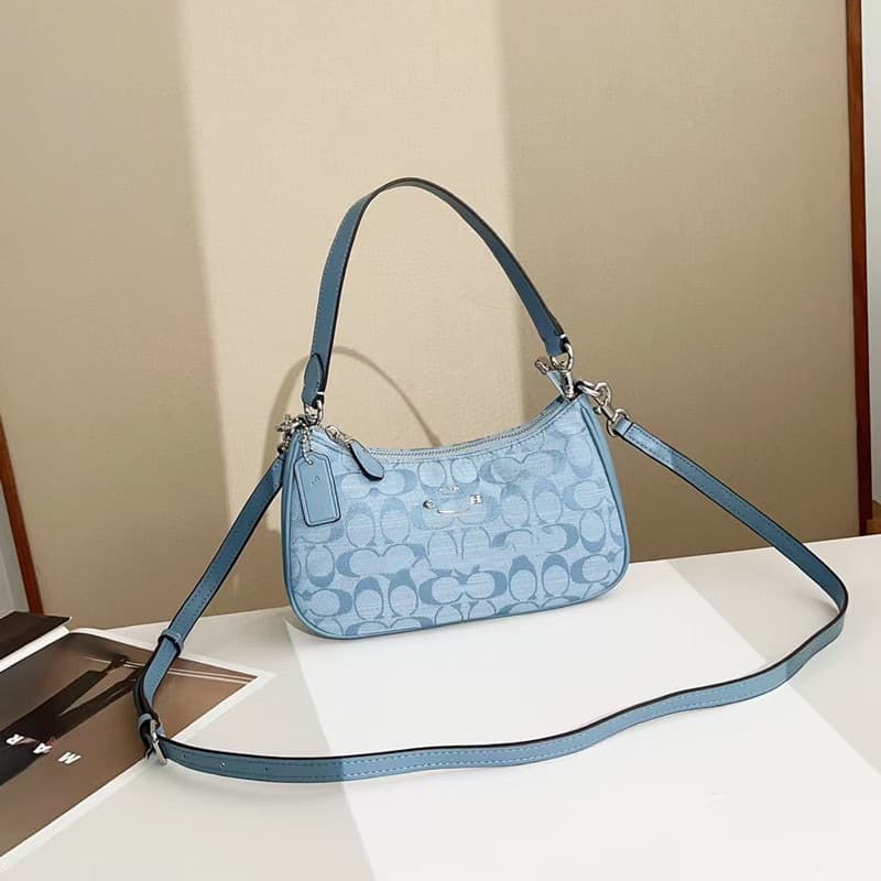 Coco Teri Underarm Bag High Quality Monogram Women's Bag Classic Monogram Mahjong Bag Shoulder Crossbody Bag