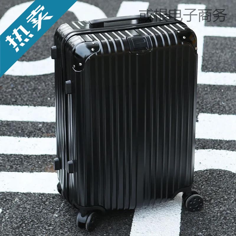 Suitcase suitcase, sturdy and durable, thickened trolley case, reinforced universal wheels, small trendy password leather case for women and men