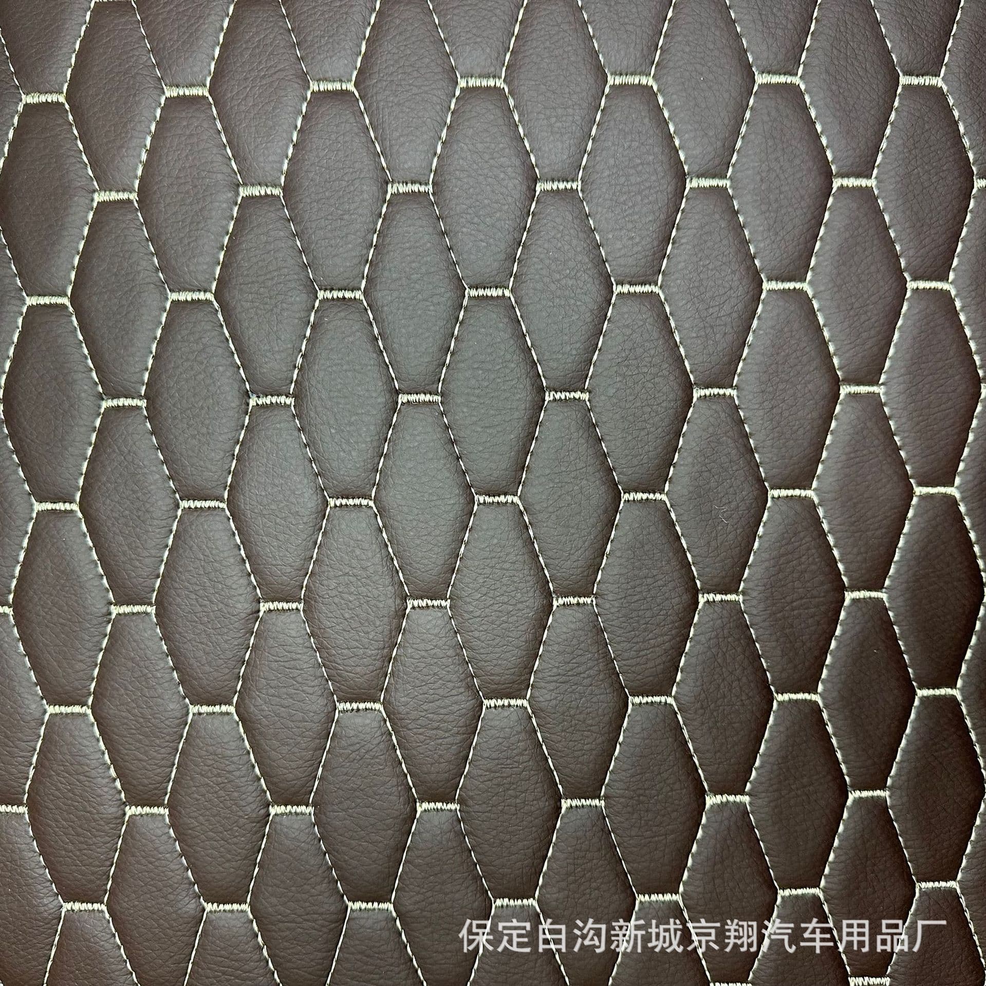 Mercedes Leather Car Floor Mat Roll Material Leather Sponge Eco-friendly XPE Quilted Embroidery Car Accessories Factory Direct Source