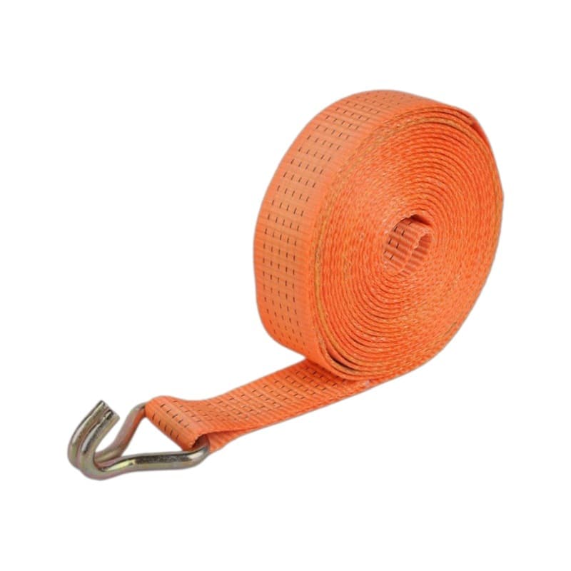 Logistics Transport Car Tie-Down Strap Polyester Cargo Binding Strap Tensioner Thickened Brake Rope Truck Ratchet Strap