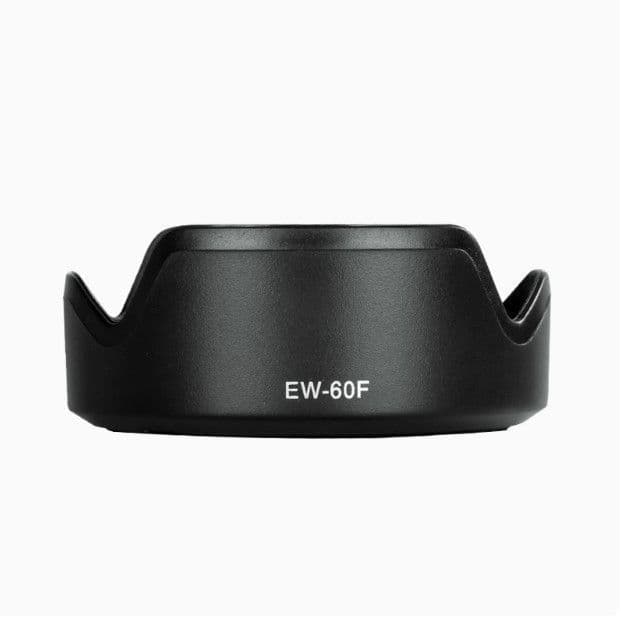EW-60F Lens Hood Compatible with Canon R7 R10 R50 M50 R8 Camera RF18-150 Lens 55UV Filter