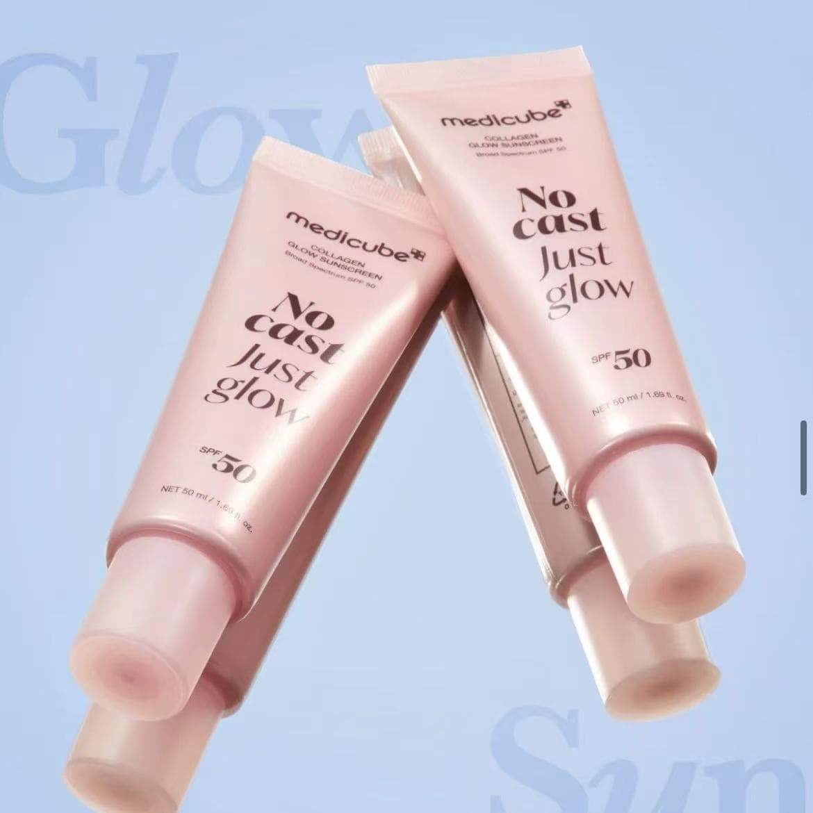 TK Korea's cross-border medicube popular collagen brightening sunscreen milk is refreshing, light, breathable and non-whitening