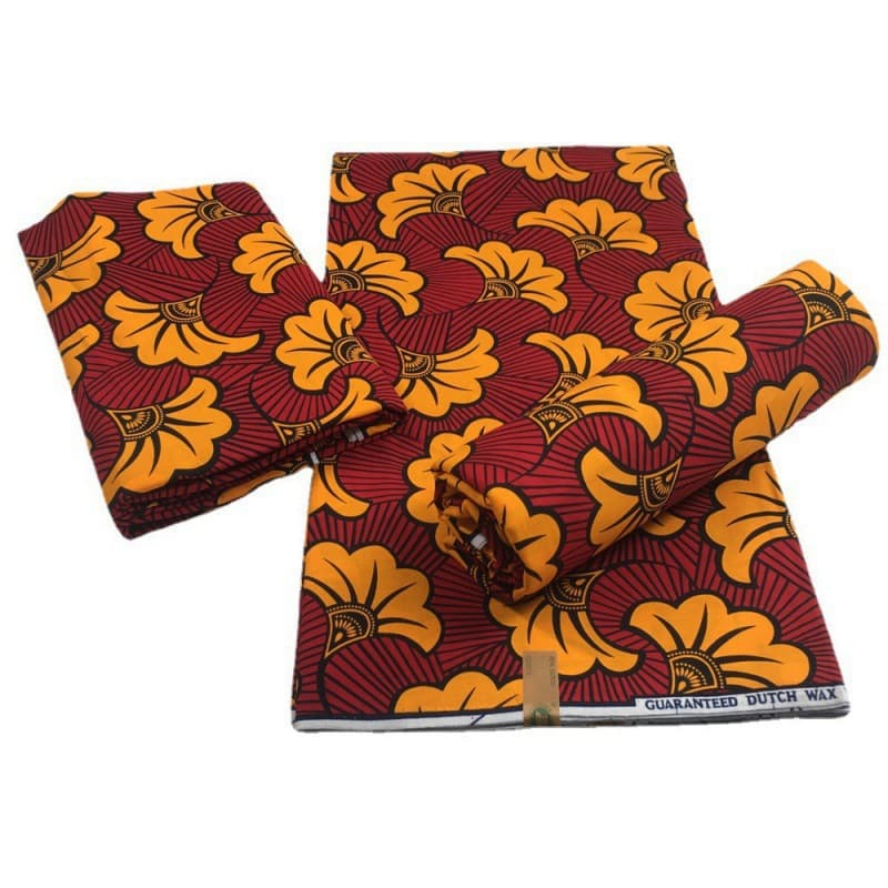 Cotton wax fabric African print wax fabric real wax cotton wax fabric