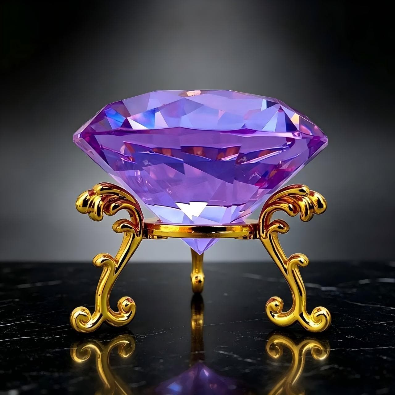 Cross-border popular crystal ornaments, colorful crystal diamond jewelry ornaments, home decoration table source manufacturers wholesale