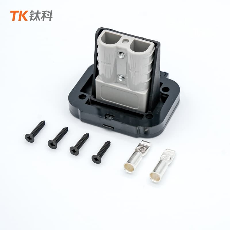 Cross-Border Supply Suitable for Anderson 50A with Fixed Bracket Cover High-Current Connector and Plug