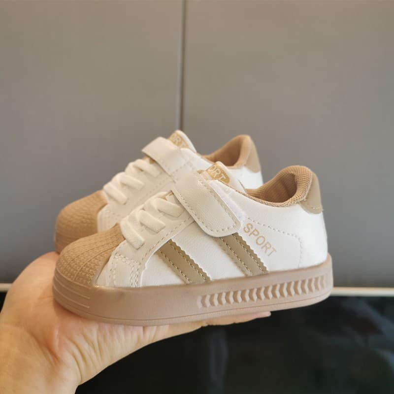 Spring Autumn Baby Walking Shoes Children's Kindergarten White Sneakers Infant Shoes Toddler Board Shoes Boys Girls Sports