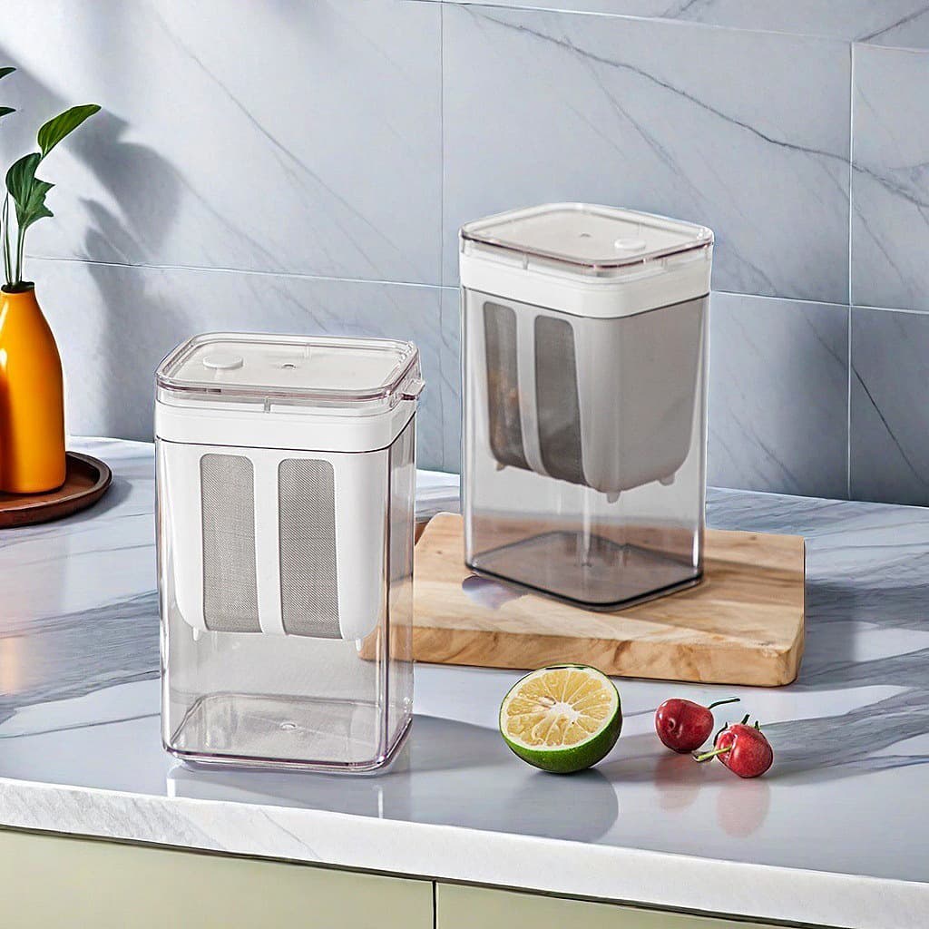 Upgraded Yogurt Filter Water Whey Separation Greek Yogurt Maker Large Capacity Cold Brew Dry Yogurt Bowl