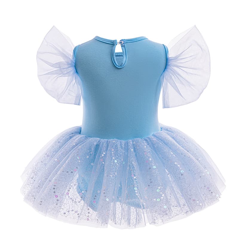 New Children's Dress Girls Summer Elsa Dress Baby Skirt Summer Little Girl Dress Frozen Princess Dress