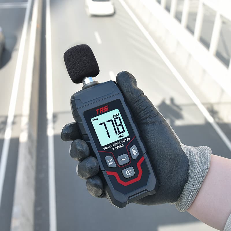 TASI Decibel Tester TA656A Noise Tester Household Volume Sound Detector Noise Meter