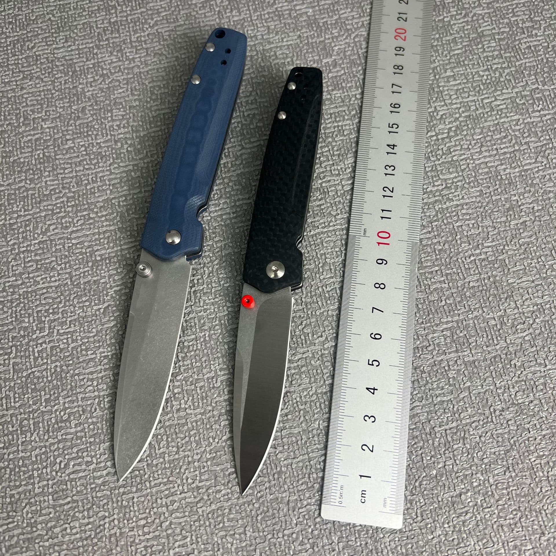 Cross-border Butterfly 485 Carbon Fiber G10 Handle Folding Knife Camping Survival Mini Folding Knife Self-defense Sharp Tactical Knife