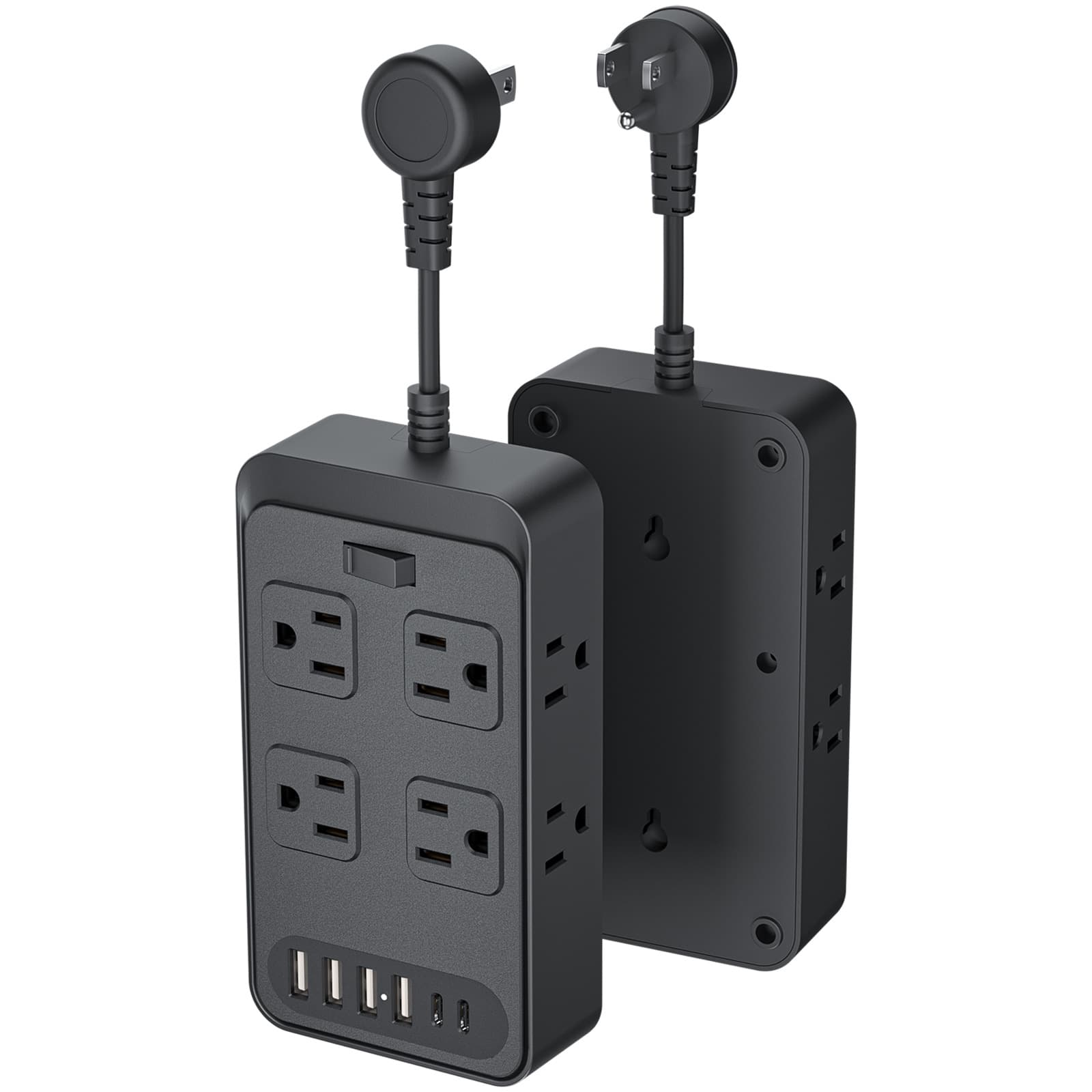 New American Standard Power Strip Outlet Board Socket Extension Cord Household Drag Line Strip UL Certified US Standard Strip