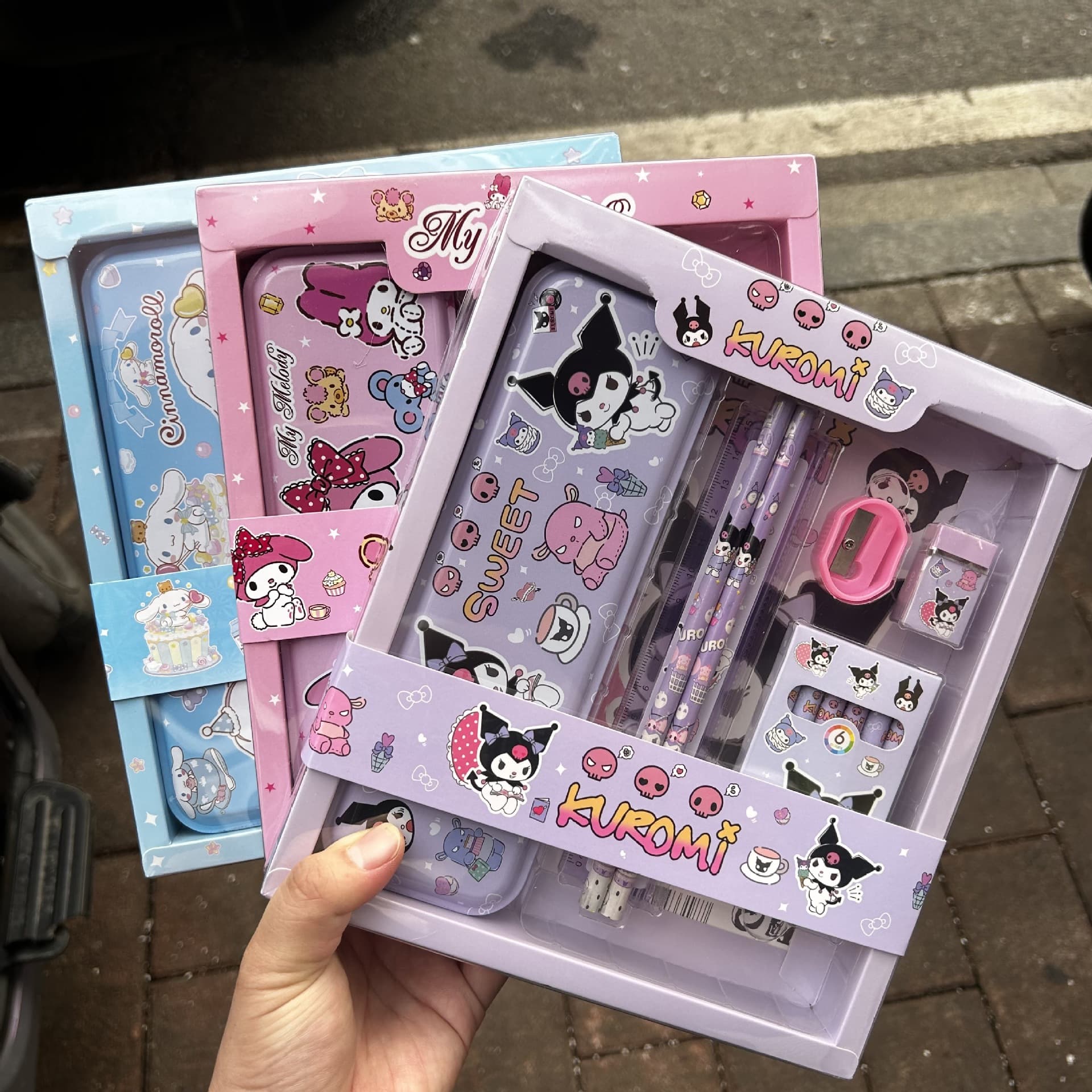 Children's Day Stationery Gift Box Set, Learning Supplies Combination, Graduation Gift, Painting Art Tools Surprise