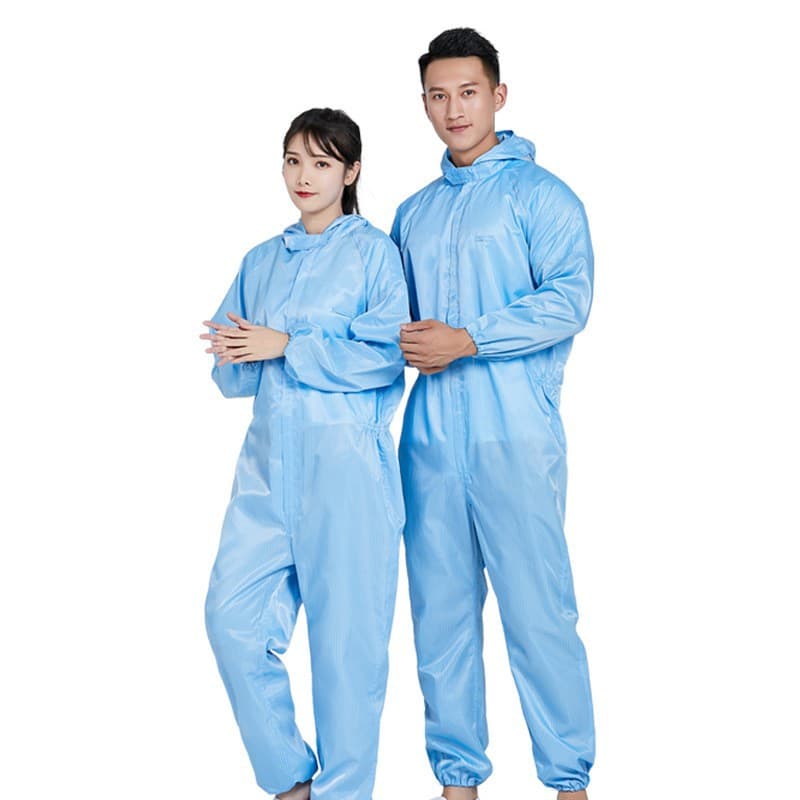 Wholesale Full-body Hooded Dust-proof Suits, Food Factory Workwear, Spray Painting Protective Clothing with Hoods, Windproof