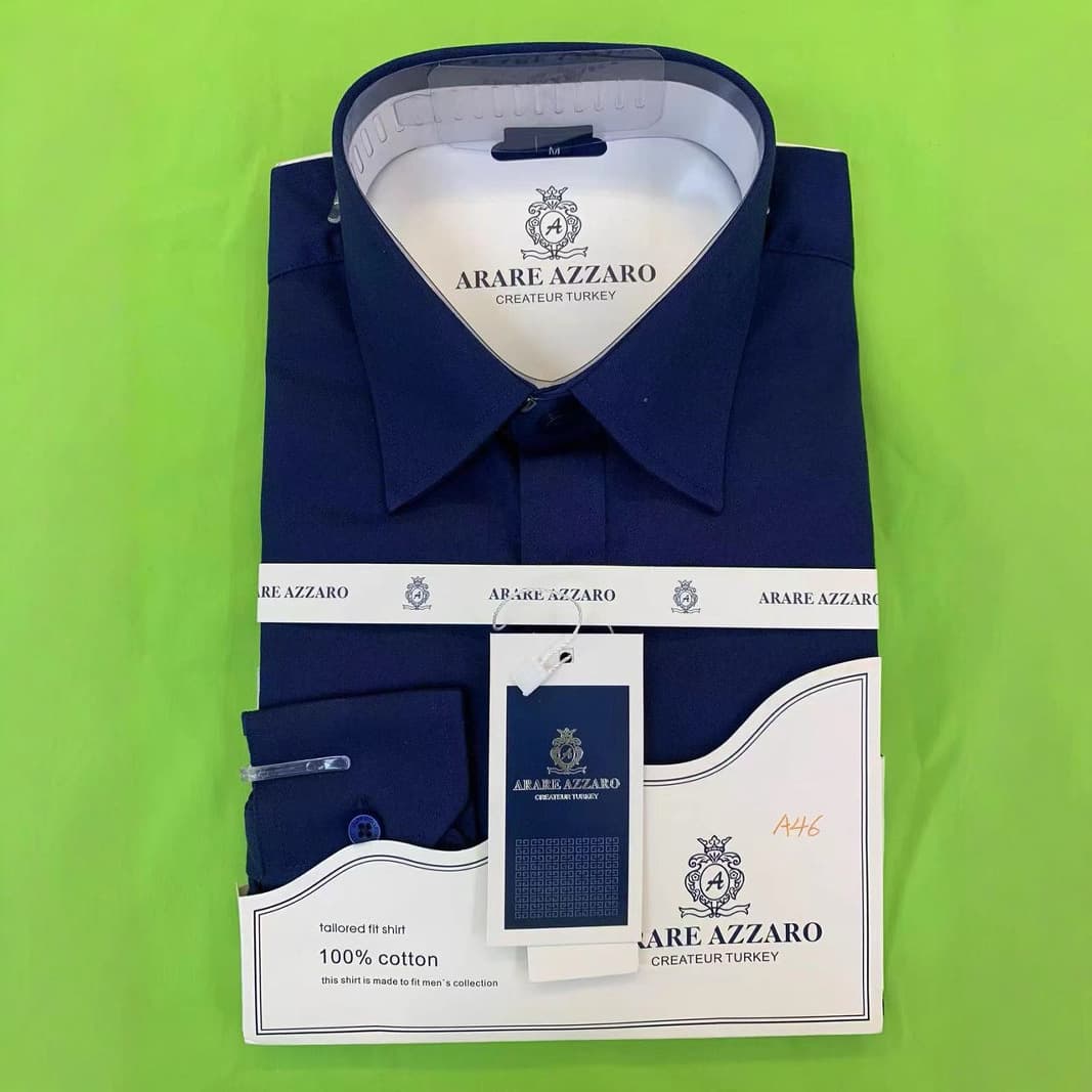 Men's Shirts, Cross-Border Men's Shirts, No-Iron Business Professional Formal Wear, Men's Long-Sleeved Shirts