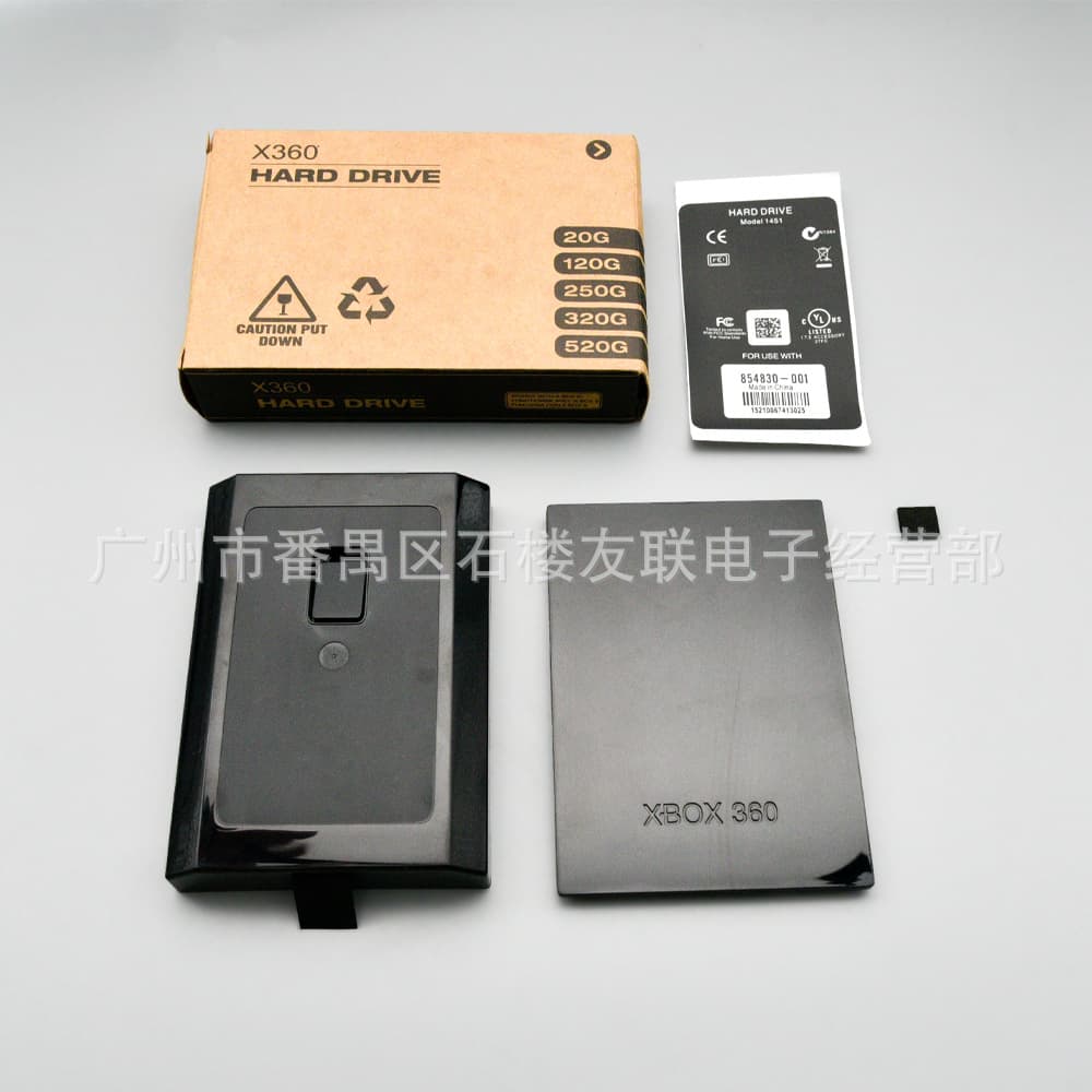 Xbox 360 Hard Drive Case Black for Xbox 360 Slim Console Hard Drive Case Slim Black Hard Drive Case HD