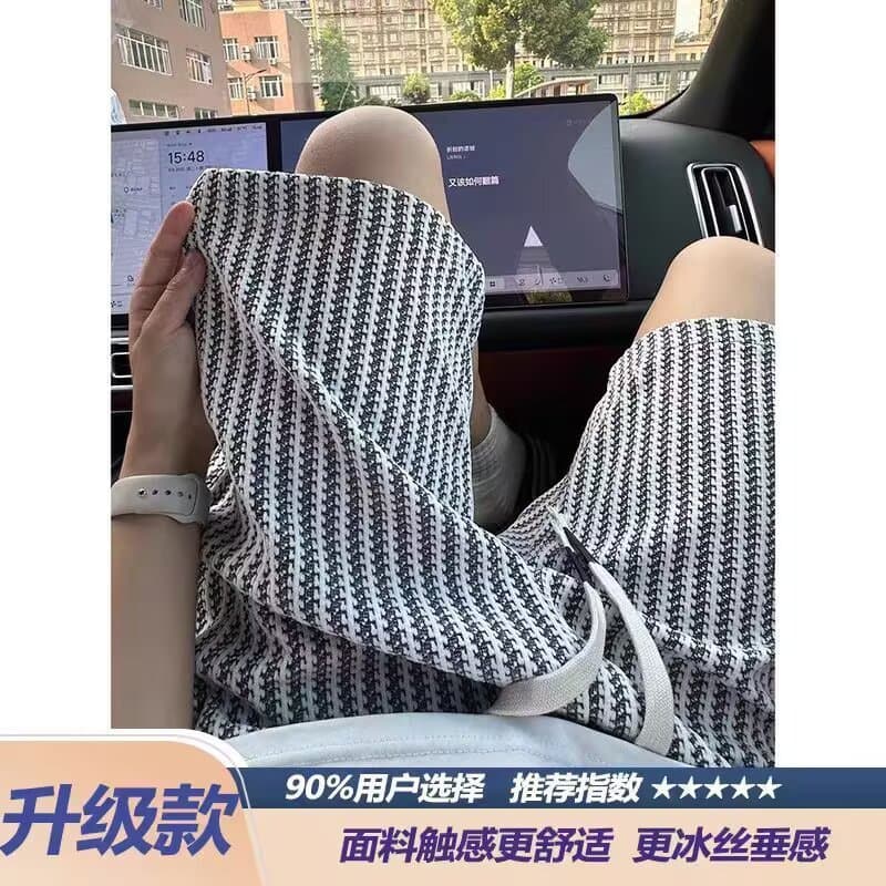 Trendy Casual Loose Fit 5-Inch Shorts for Men, Summer 2026 New Style Houndstooth Print Versatile