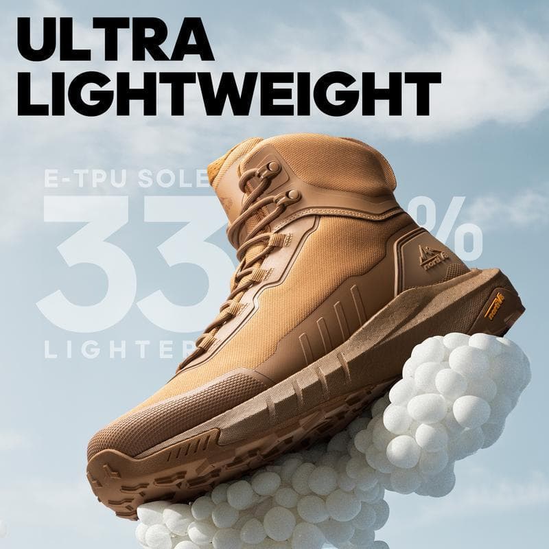 2026 Autumn/Winter Cross-Border New High Top Security & Army Boots Men