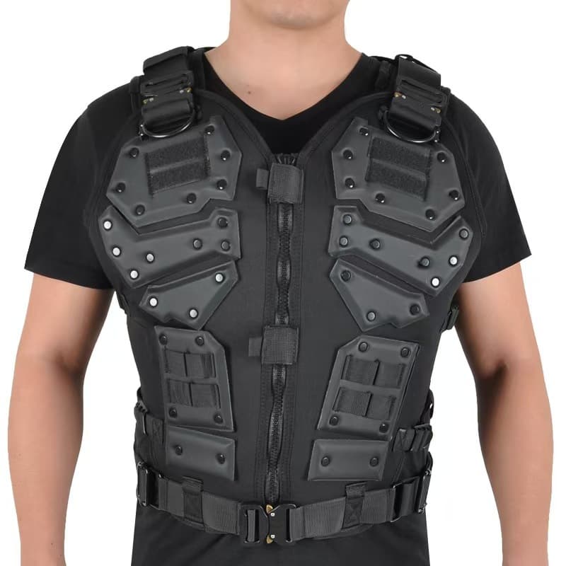 Outdoor tactical vest waterproof and wear-resistant diamond technical equipment multi-functional protective vest
