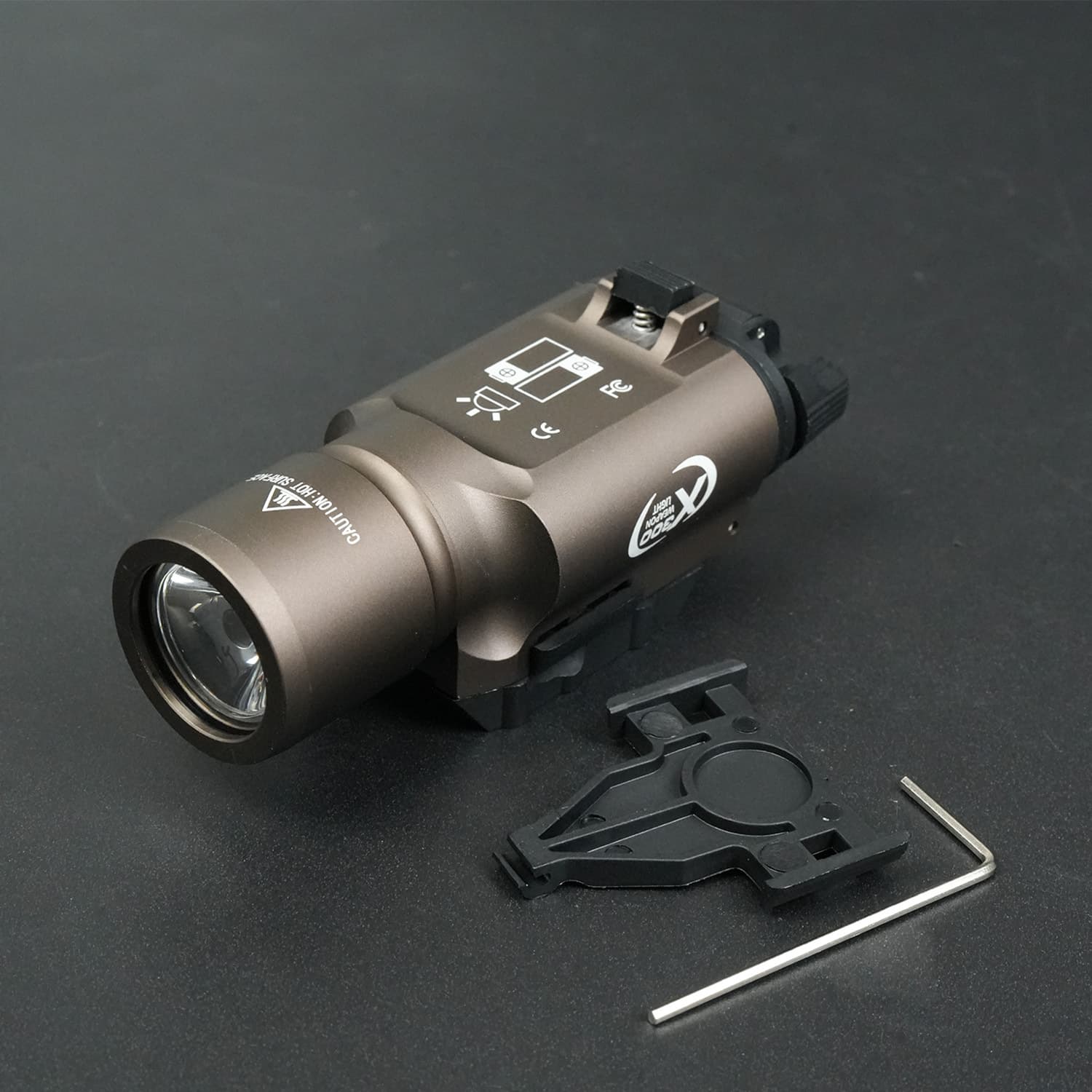 FIRECAT Blaze Cat / X300 Glock Under-Barrel Flashlight P1 Illumination LED High-Power Tactical Light