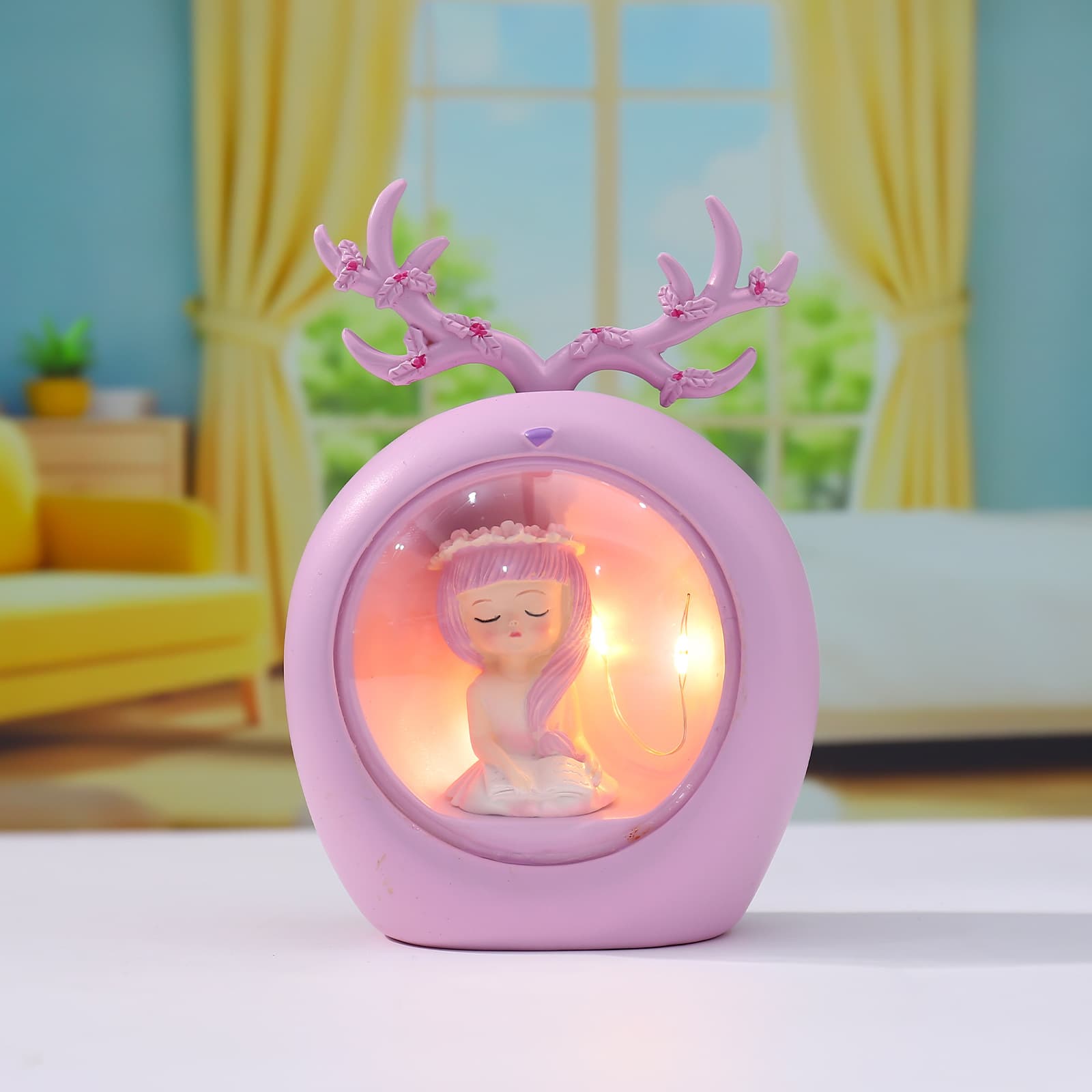 Star Light Night Light Flower Fairy Series Eye-Caring Bedroom Bedside Atmosphere Sleep Light Decorative Table Lamp Wholesale