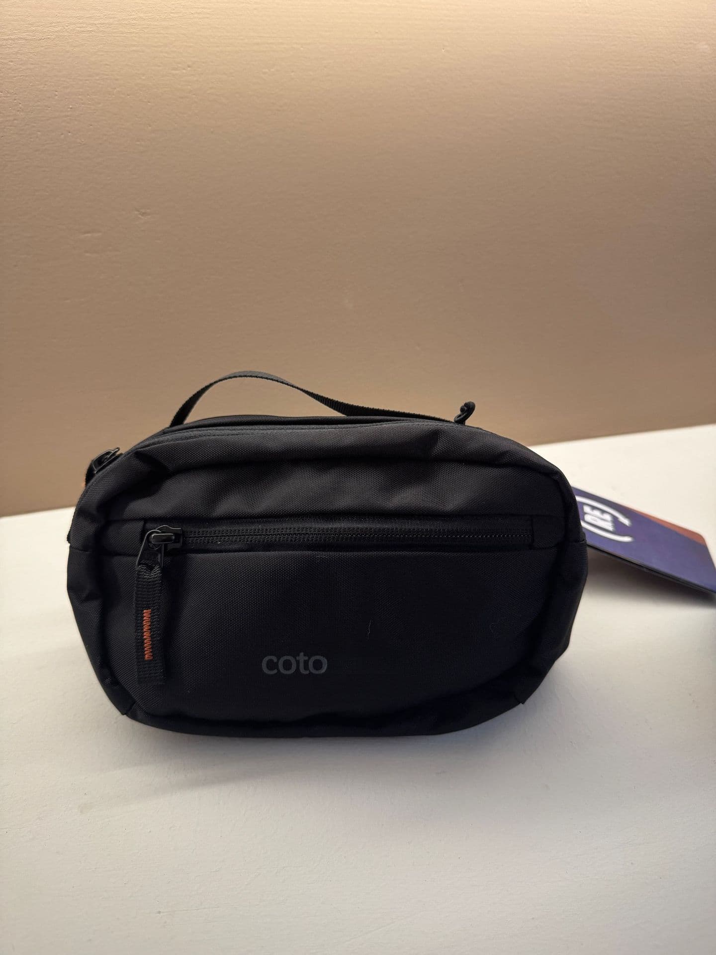 2026 New COTO America Dopamine Outdoor Sports Waist Bag 1.5L Fashion Color-Block Mini Handheld Crossbody Bag