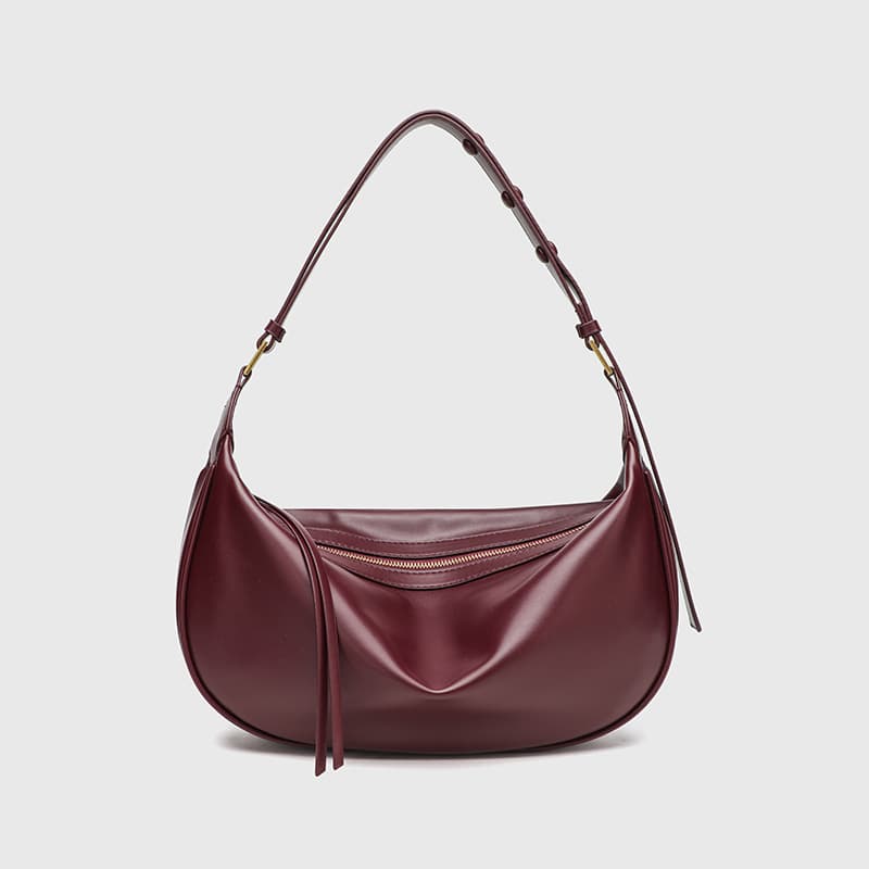 ZA La same bag for women 2026 new textured portable shoulder bag versatile niche design armpit dumpling bag