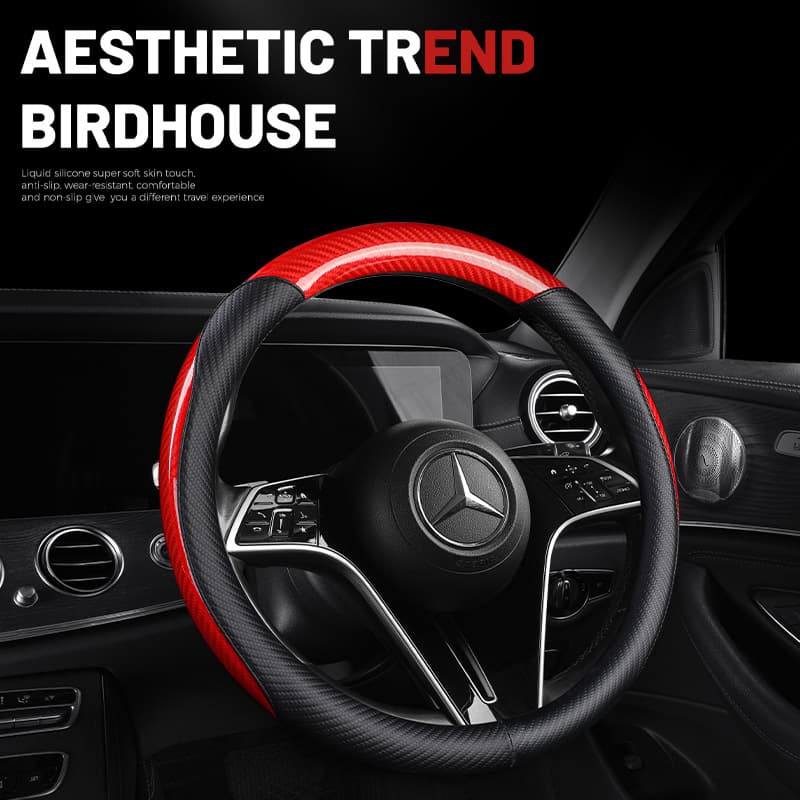 Car Steering Wheel Protective Cover for NIO BYD Dolphin Wuling Elf Euler Interior Steering Wheel Handle Cover