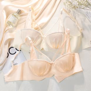Plus Size Thin Bra for Women, Minimizes Large Bust, Push-Up, Lifts, Sexy, Memory Soft Wire, Shapes Bust