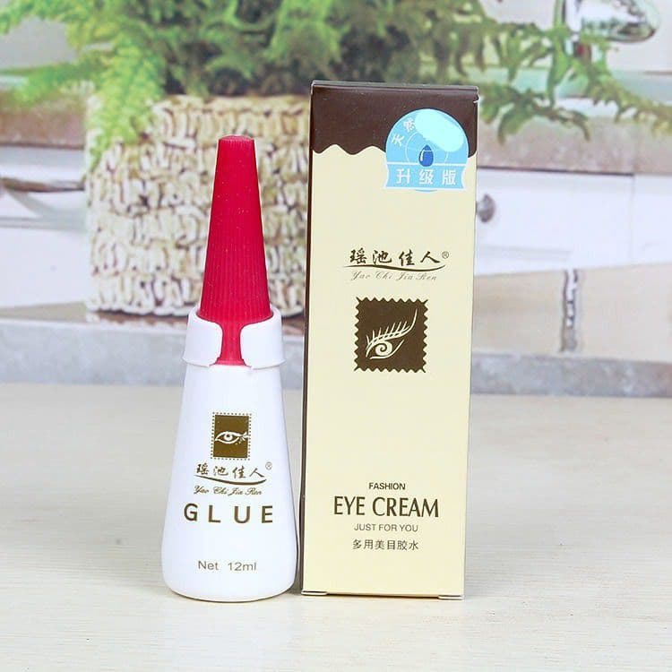Yaochi Beauty False Eyelashes Glue Little Red Riding Hood Double Eyelid Glue Disposable Super Sticky Grafting Official Website Authentic