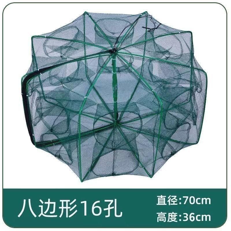 [Free gifts] Fish net, shrimp pot, fishing pot artifact, automatic folding eel cage, shrimp net, fishing gear, fish pot net