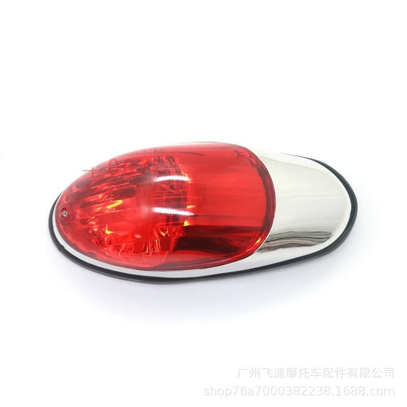 Harley Cruiser / Iron Horse 400 / Magna 250 / Shadow 400 Motorcycle Custom Oval Tail Light